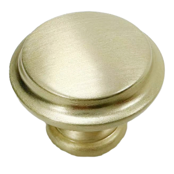 Brushed Gold Round